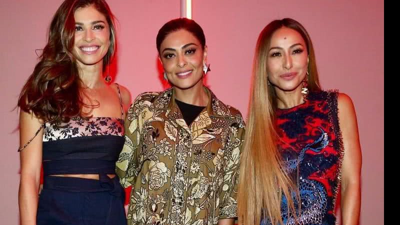 Grazi Massafera, Juliana Paes e Sabrina Sato em evento da Animale - Brazil News