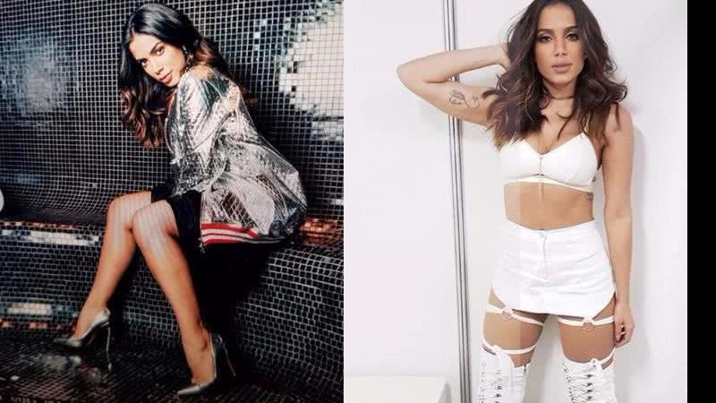 Anitta grava clipe em segredo - Fotos: Reprodução Instagram