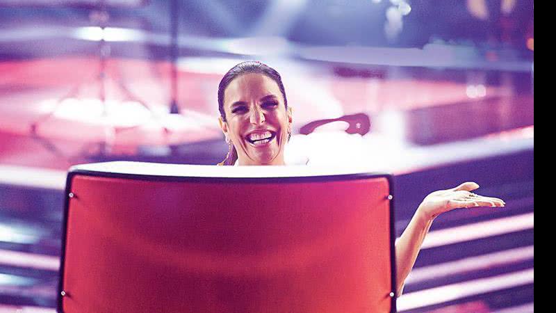 Ivete Sangalo na cadeira do The Voice Brasil - Fabrizia Granatieri