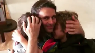 Murilo Rosa com os filhos Arthur e Lucas - Reprodução Instagram