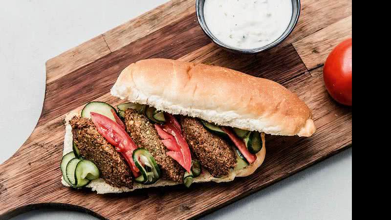 Sanduíche de Falafel - Divulgação