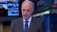 William Waack, do Jornal da Globo - Reprodução TV Globo