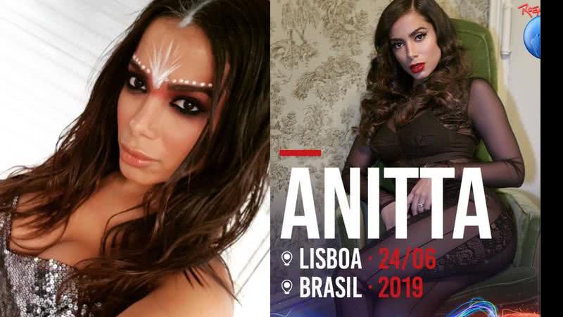 Anitta no Rock in Rio 2019 - Fotos: Reprodução Instagram