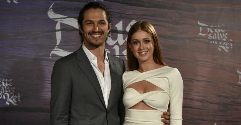 Marina Ruy Barbosa e Romulo Estrela - Globo/Cesar Alves