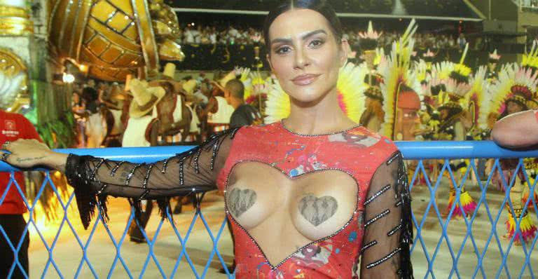 Cleo Pires usa look ousadíssimo no Carnaval do Rio de Janeiro - Marcello Sá Barretto / Brazil News