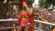 Ludmilla em cima do trio - Raphael Mesquita/Brazil News