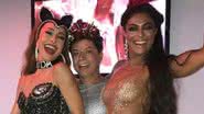 Sabrina Sato, David Brazil e Juliana Paes - Reprodução Instagram