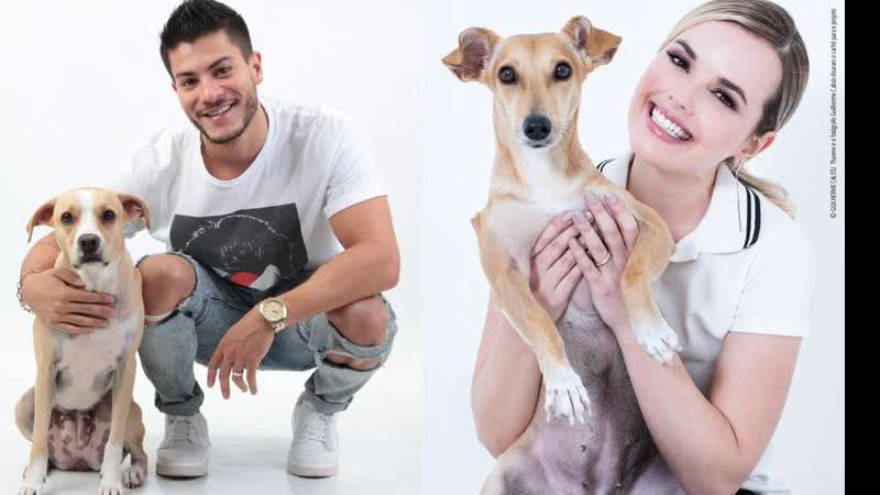 Famosos se unem para fotografar o calendário do projeto Encontrei um Amigo - Fotos: David Aldea, Jefferson Balbino, Guilherme Calissi e João Salvatore