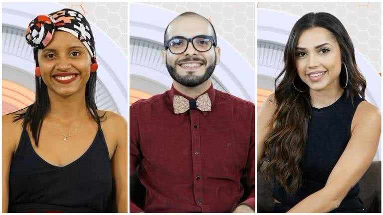 Gleici, Mahmoud e Paula formam o sexto paredão do BBB 2018 - Divulgação/GLOBO