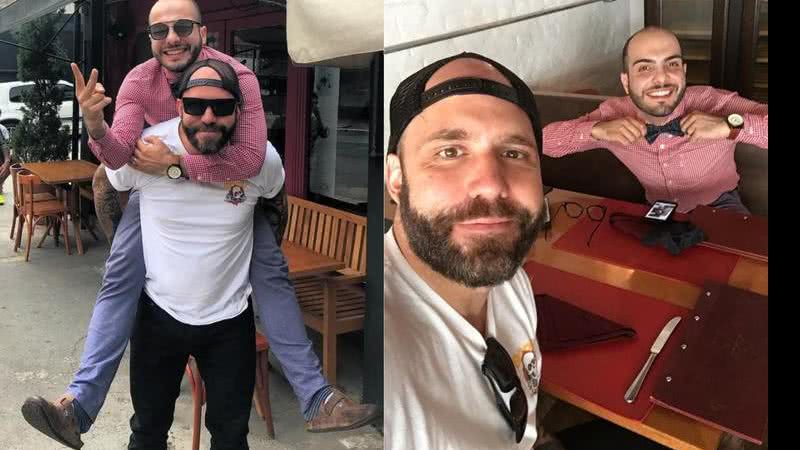 BBB18: Caruso e Mahmoud selaram a paz? - Fotos: Reprodução Instagram