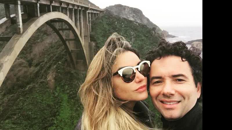 Marco Luque e Flávia Vitorino - Reprodução/Instagram