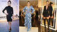 Izabel Goulart e outras famosas abusam do preto nos looks para eventos em São Paulo - Fotos: Brazilnews