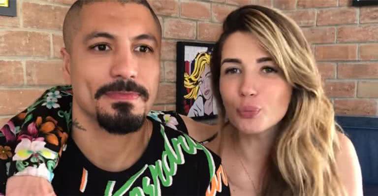 Aline Gotschalg e Fernando Medeiros - Reprodução