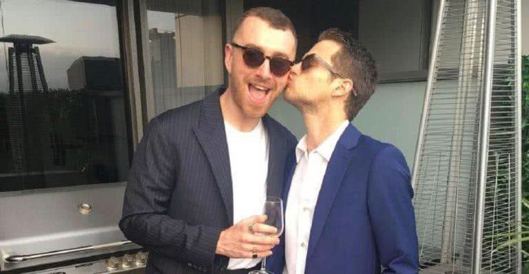 Sam Smith e Brandon Flynn - Reprodução Instagram