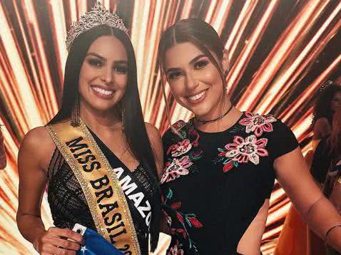 Vivian Amorim comemora título ao lado de nova Miss Brasil - Reprodução Instagram