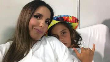 Ivete Sangalo e Marcelo, de 8 anos - Reprodução/Instagram