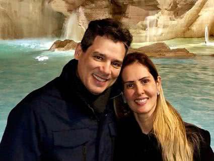 Celso Portiolli recebe homenagem de esposa por aniversário - Reprodução Instagram