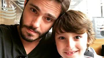 Thiago Rodrigues e o filho Gabriel - Reprodução/Instagram