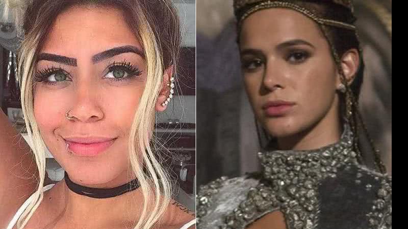 Irmã de Neymar Jr. sai em defesa de Bruna Marquezine - Reprodução/ TV Globo