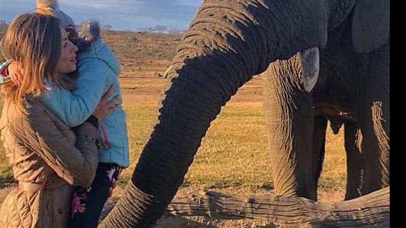 Com a filha, Grazi Massafera conhece as belezas da  África do Sul - Reprodução/ Instagram