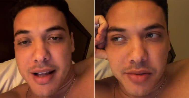 Wesley Safadão explica por que está na casa da mãe - Reprodução