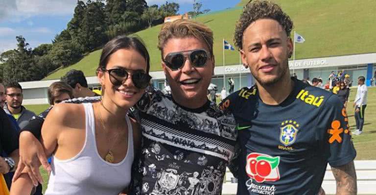 Bruna Marquezine, David Brazil e Neymar - Reprodução / Instagram