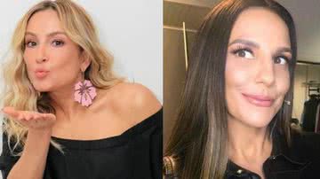 Claudia Leitte posa de biquíni e ganha elogios de Ivete Sangalo - Reprodução Instagram