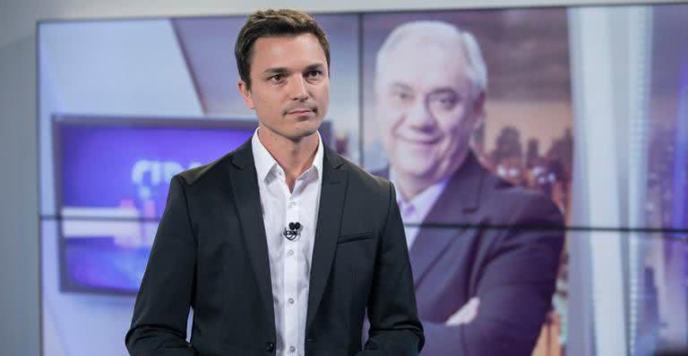 Filho de Marcelo Rezende vem da Argentina para comandar programa em homenagem ao pai - Edu Moraes/Record TV