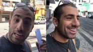 Kaysar Dadour se diverte com a chegada da família e se perde do pai na cidade - Reprodução Instagram