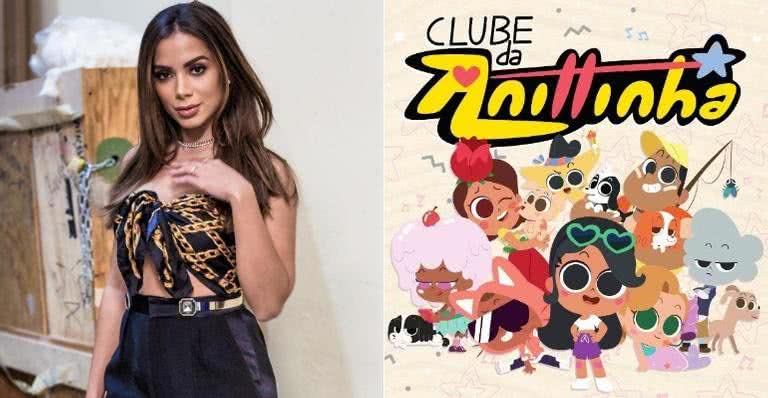 Anitta vira desenho animado - Divulgação e Reprodução Instagram