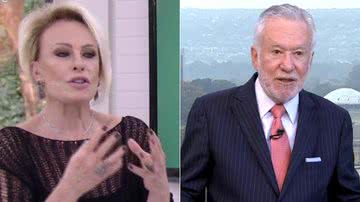 Ana Maria Braga se atrapalha, dá informação equivocada sobre as eleições e é corrigida - Reprodução