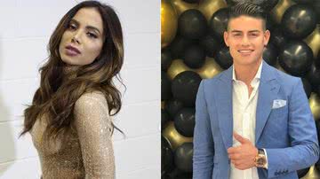 Anitta e James Rodriguez - Reprodução/Instagram