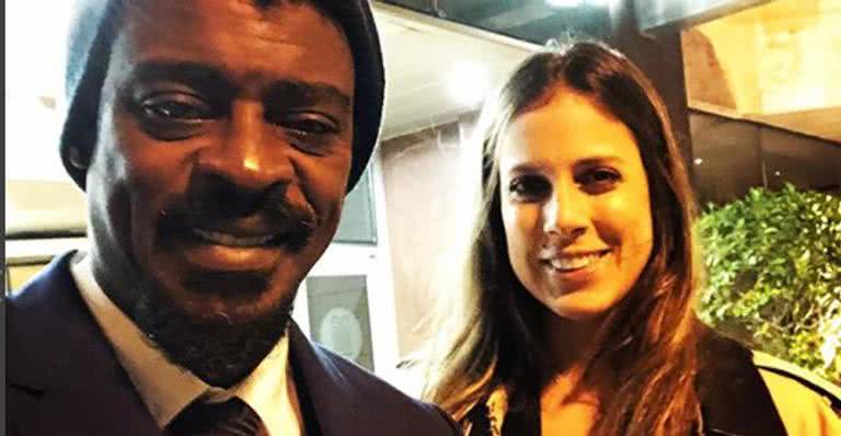 Seu Jorge e Karina Maluf - Reprodução / Instagram