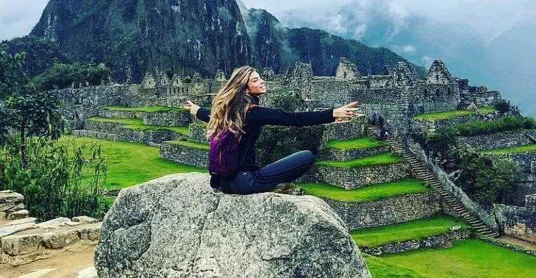 Grazi Massafera no Machu Picchu - Reprodução/Instagram