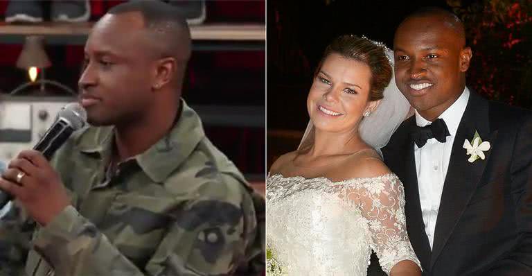 Dois anos depois, Thiaguinho entrega mico de Fernanda Souza na hora de subir ao altar - Reprodução/ AgNews