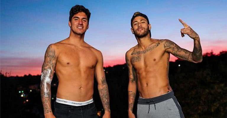 Gabriel Medina e Neymar - Reprodução / Instagram