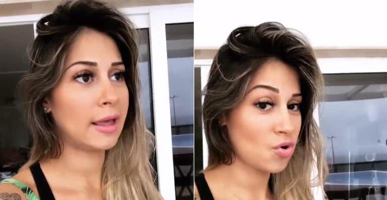 Mayra Cardi desabafa nas redes sociais após amamentação virar drama - Reprodução