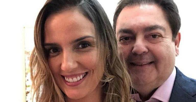 Luciana Cardoso e Fausto Silva - Reprodução / Instagram