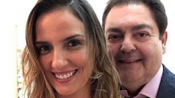 Luciana Cardoso e Fausto Silva - Reprodução / Instagram