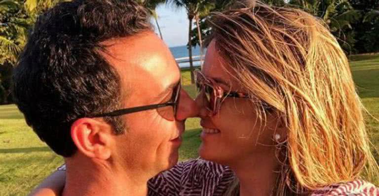 Ticiane Pinheiro e César Tralli trocam declarações de amor na web e encantam seguidores - Reprodução Instagram