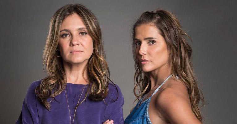 Adriana Esteves e Deborah Secco - Divulgação/TV Globo