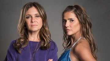 Adriana Esteves e Deborah Secco - Divulgação/TV Globo