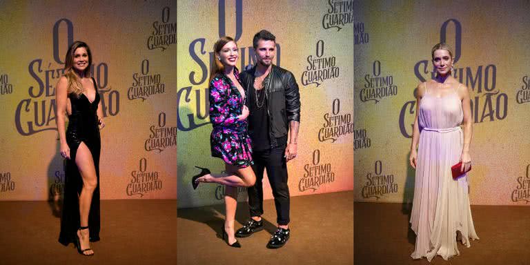 Flávia Alessandra, Marina Ruy Barbosa, Bruno Gagliasso e Letícia Spiller: lindos demais. - Divulgação Globo/César Alves