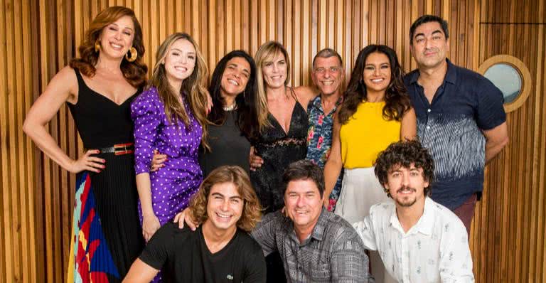 Turma animada com a trama que estreia em janeiro - Divulgação Globo: João Cotta e Isabella Pinheiro