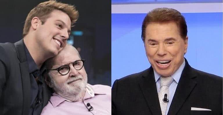 Fábio Porchat, Jô Soares e Silvio Santos - Redação Contigo!