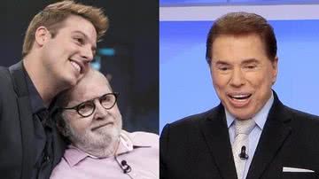 Fábio Porchat, Jô Soares e Silvio Santos - Redação Contigo!