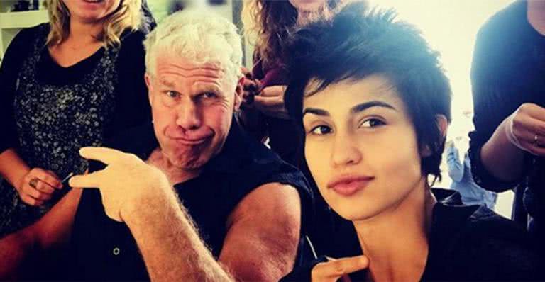 Ron Perlman e Nanda Costa - Reprodução / Instagram