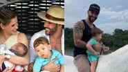 Gusttavo Lima leva Gabriel para passeio a cavalo e encanta Andressa Suita - Reprodução Instagram