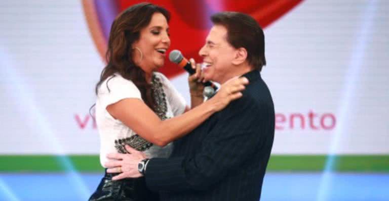 Ivete Sangalo e Silvio Santos - Reprodução/SBT