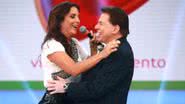 Ivete Sangalo e Silvio Santos - Reprodução/SBT